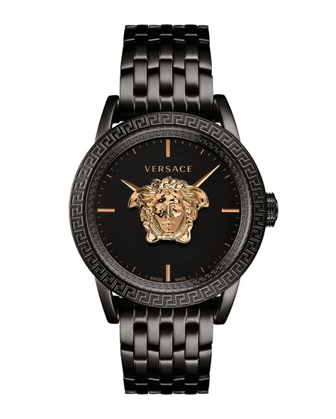 versace watch men black